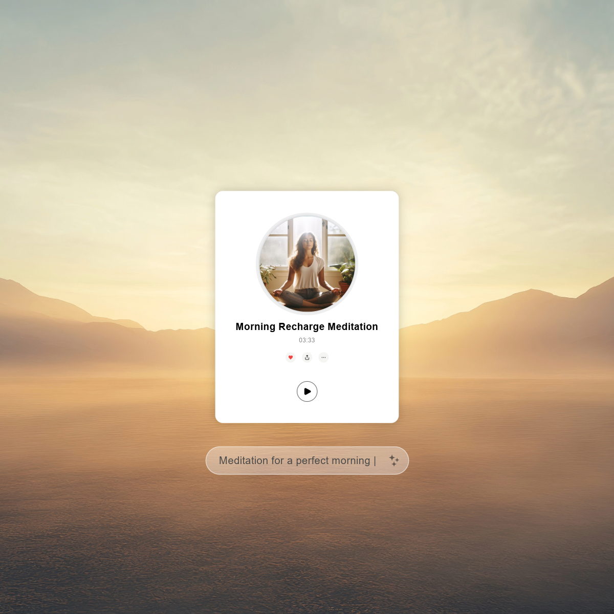 Meditation Visual